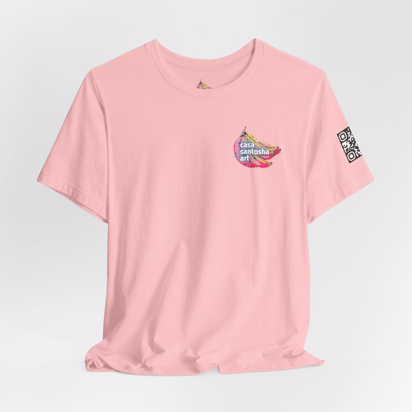 T-shirt unisexe néon à motif poisson frit