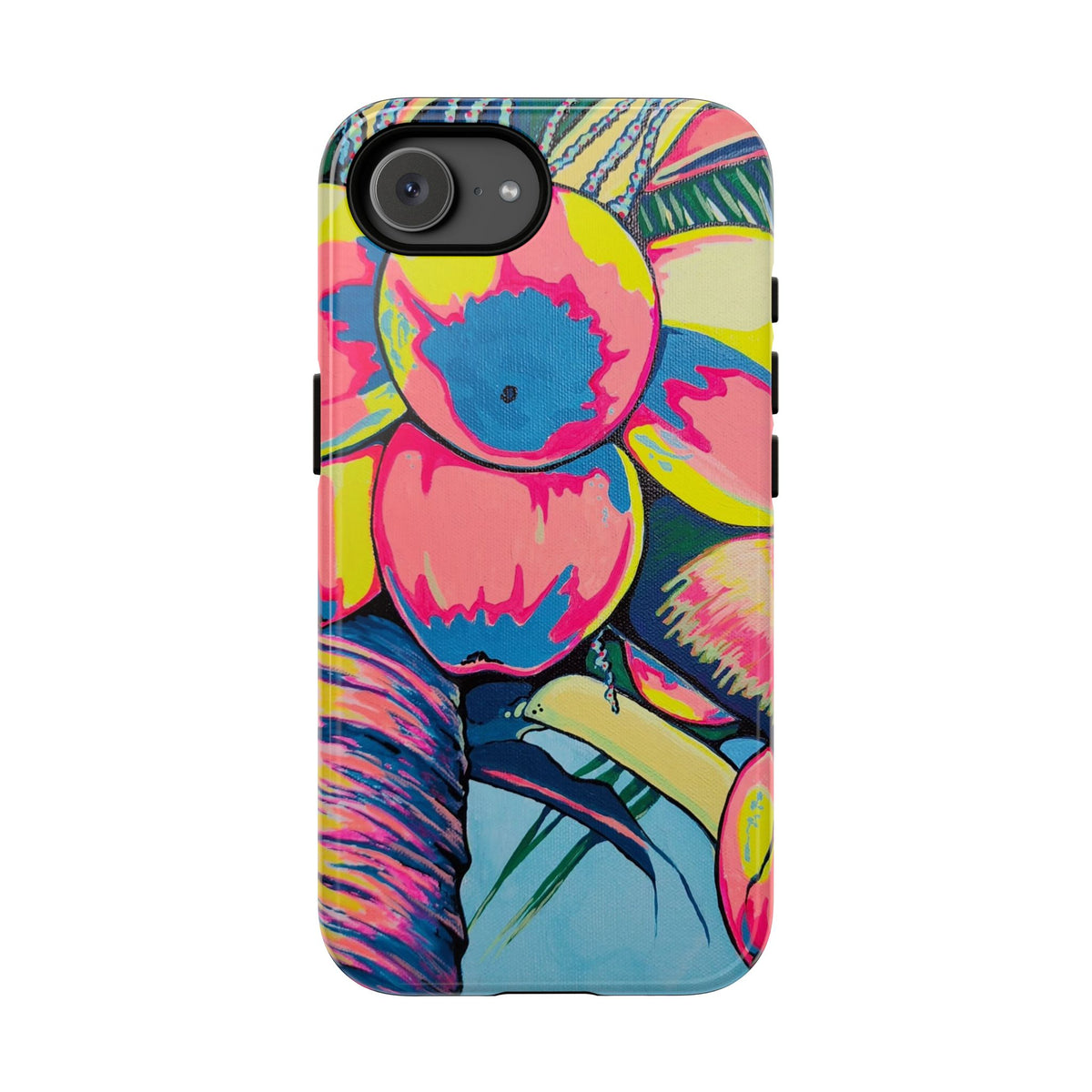 Neon Coconuts Tough Phone Case