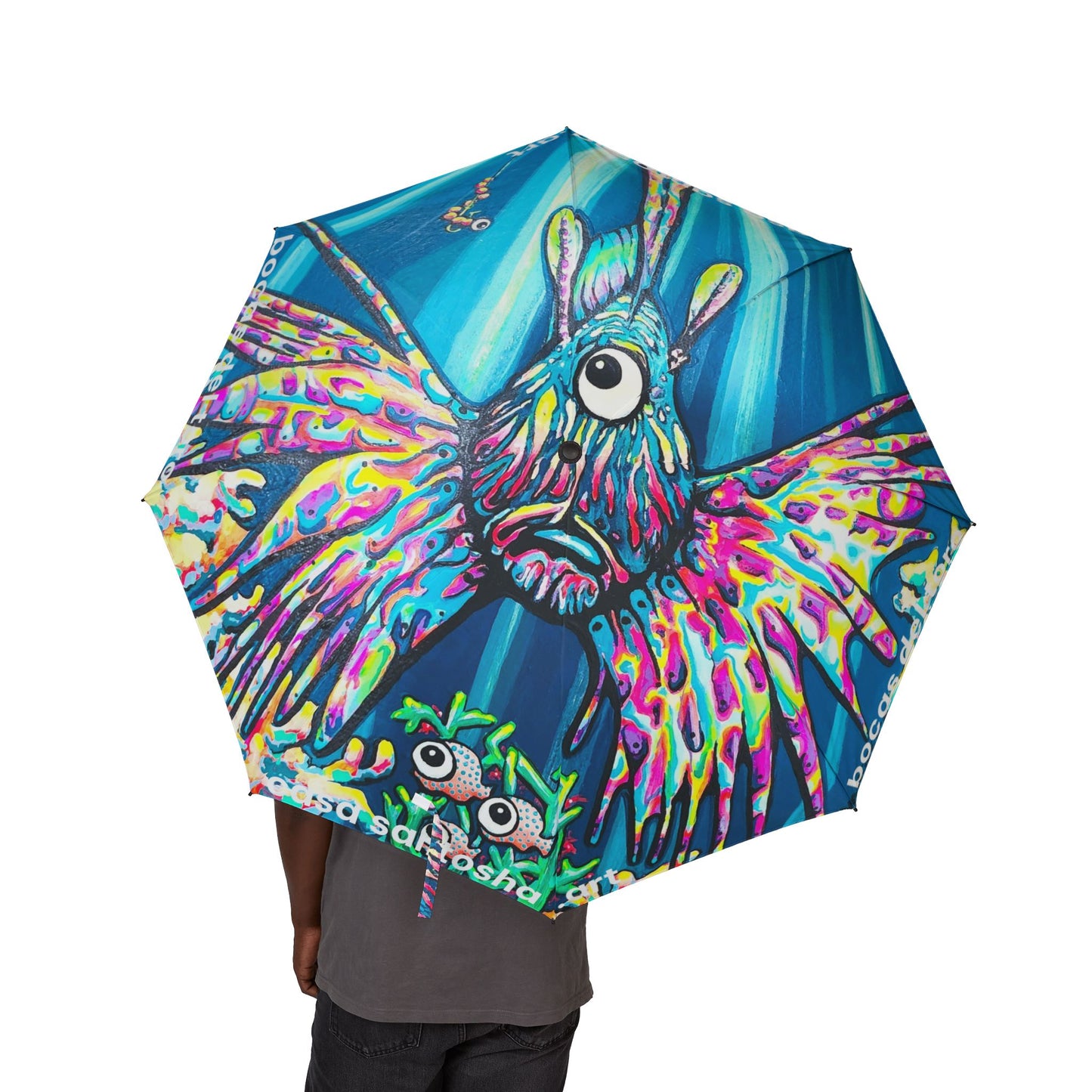 Cyclops Lionfish Umbrella - Foldable & Stylish Rain Gear