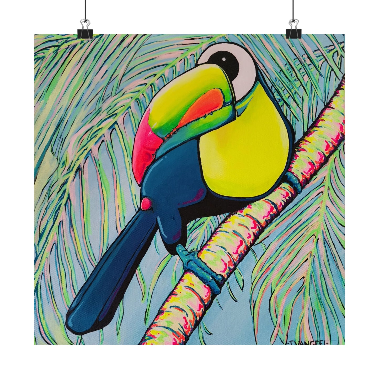 Cyclops Toucan Giclée Art Poster