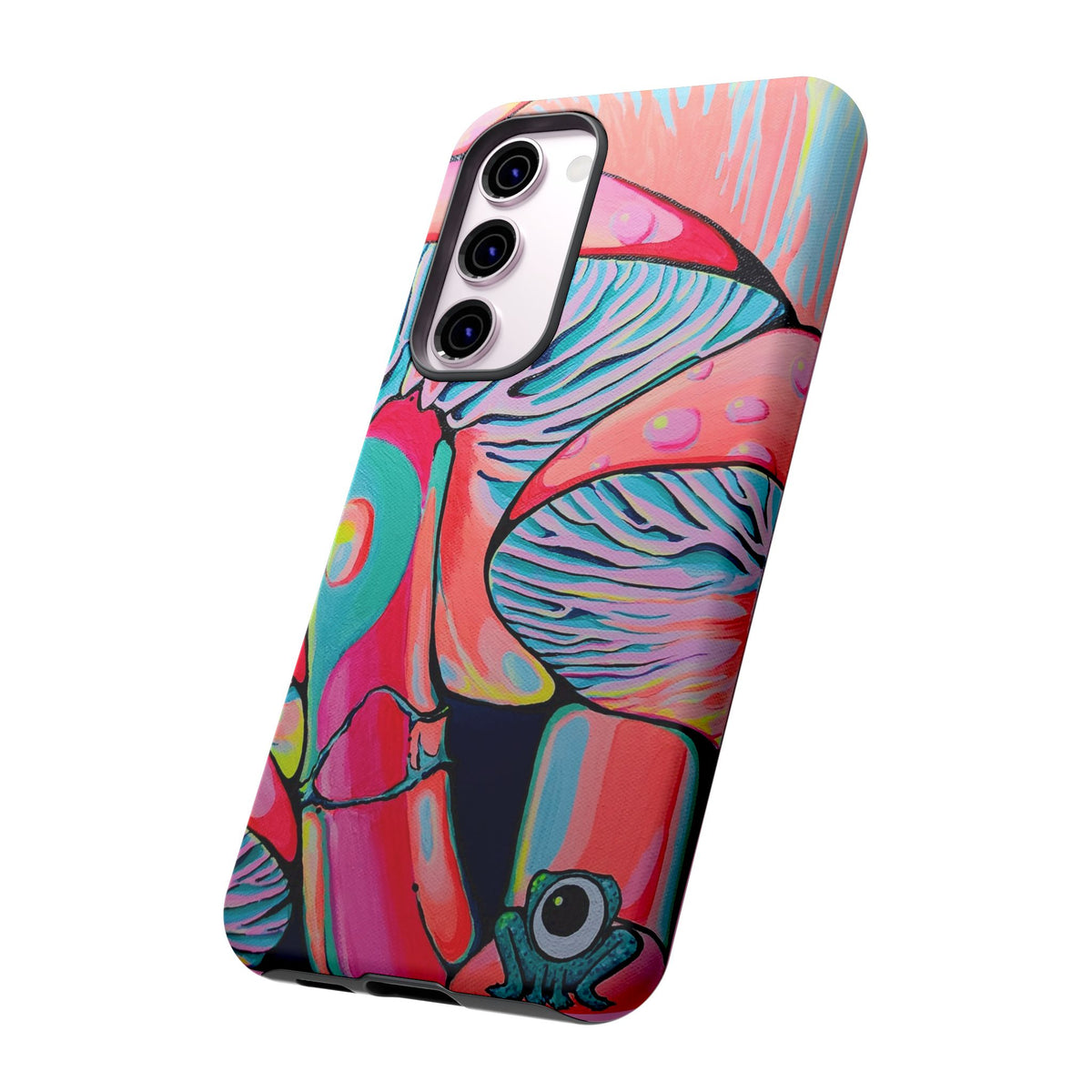Coque de téléphone résistante Trippy Mushrooms
