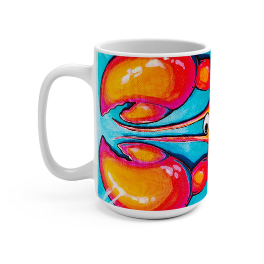Neon Lobster Mug
