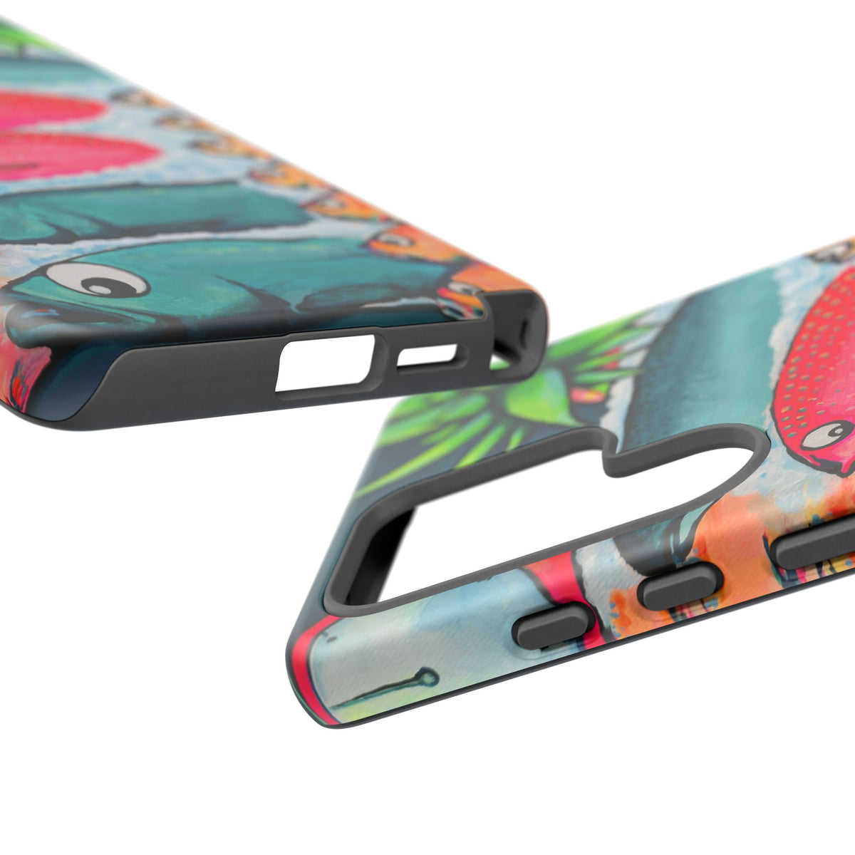 Neon Cabo Fish Market Tough Phone Case