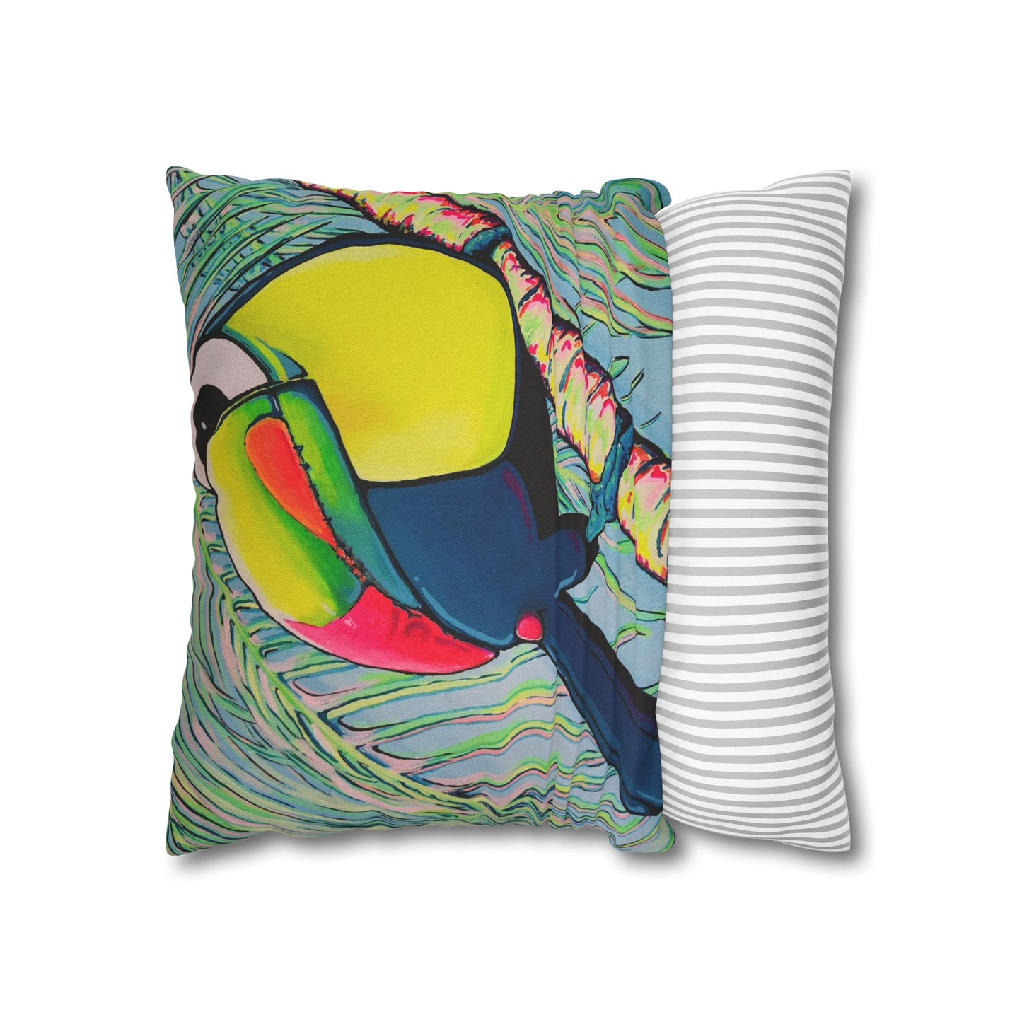 Cyclops Toucan Pillowcase for Throw Pillow, Cover Only
