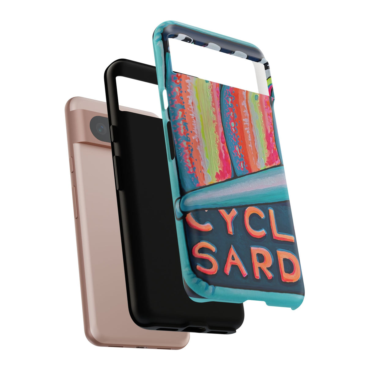 Neon Sardines Tough Phone Case