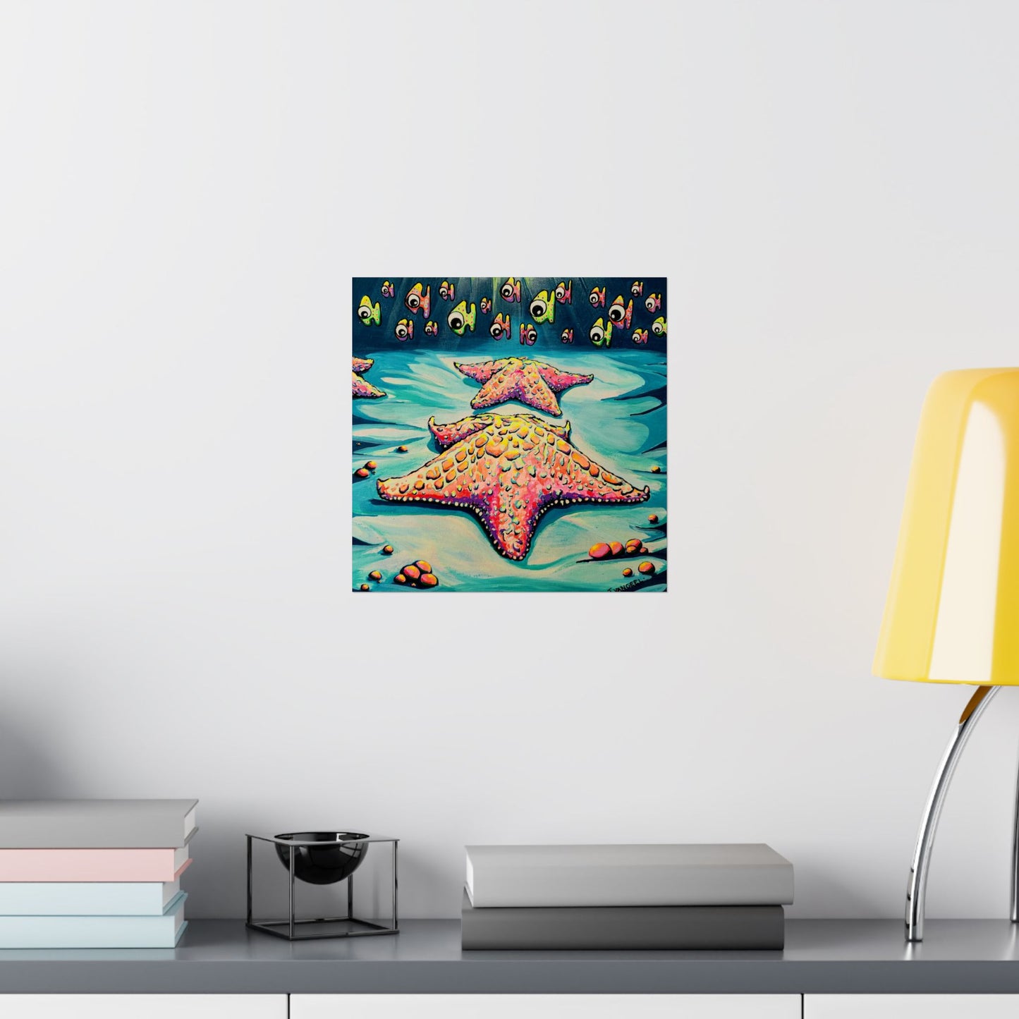 Cyclops Starfish Giclée Art Poster