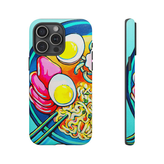 Neon Ramen Tough Phone Case