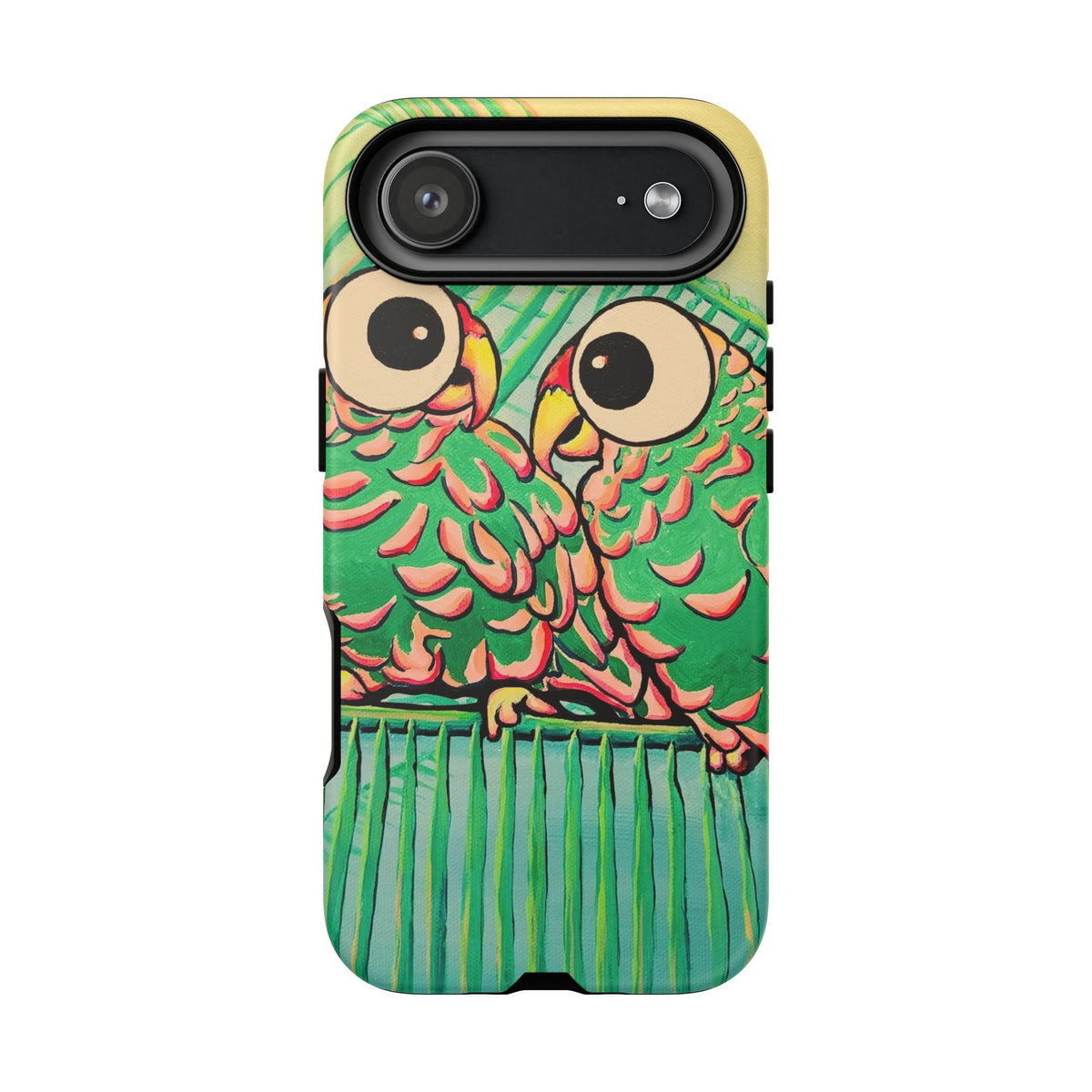 Chatty Cyclops Parrots Tough Phone Case