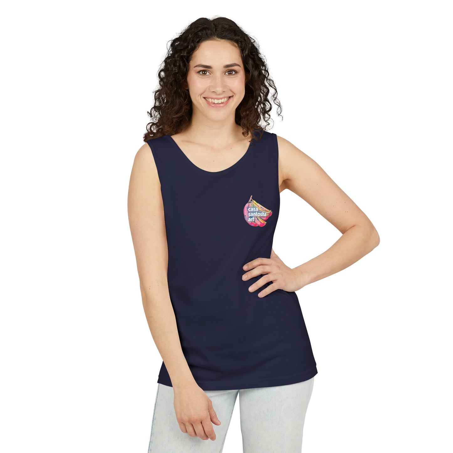 Unisex Neon Sardines Tank Top - Perfect for Summer Vibes