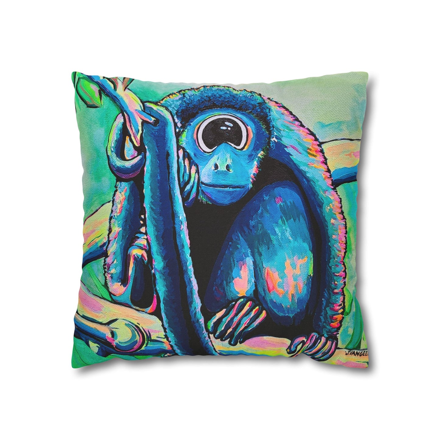 Cyclops Monkey Pillowcase for Throw Pillow, Cover Only