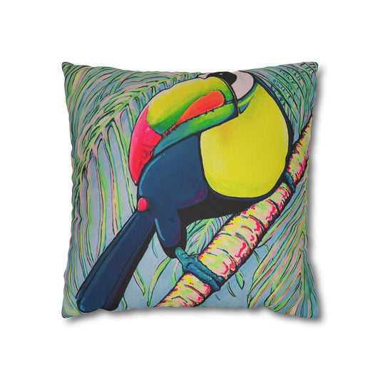 Cyclops Toucan Pillowcase for Throw Pillow, Cover Only