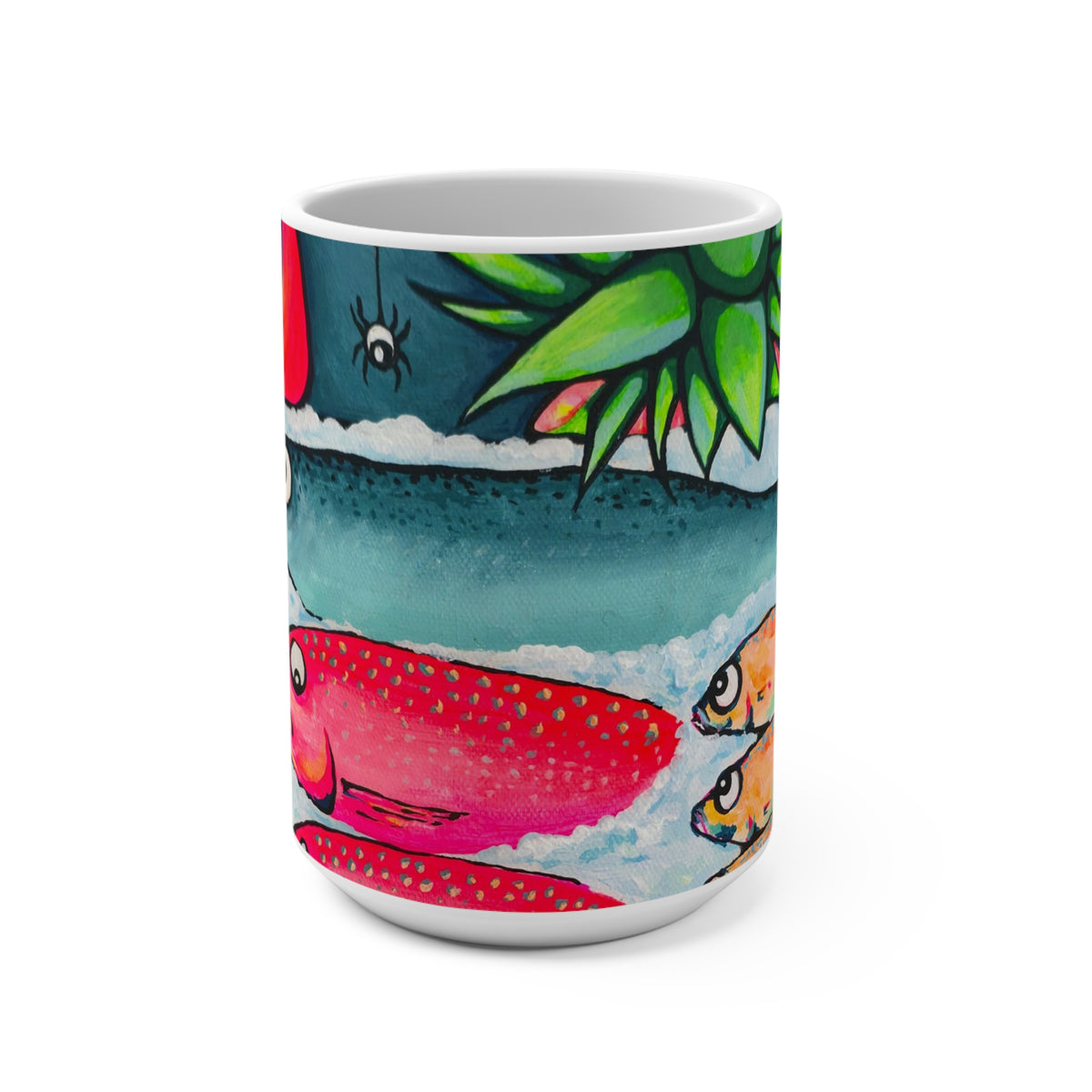 Neon Cabo Fish Market Mug