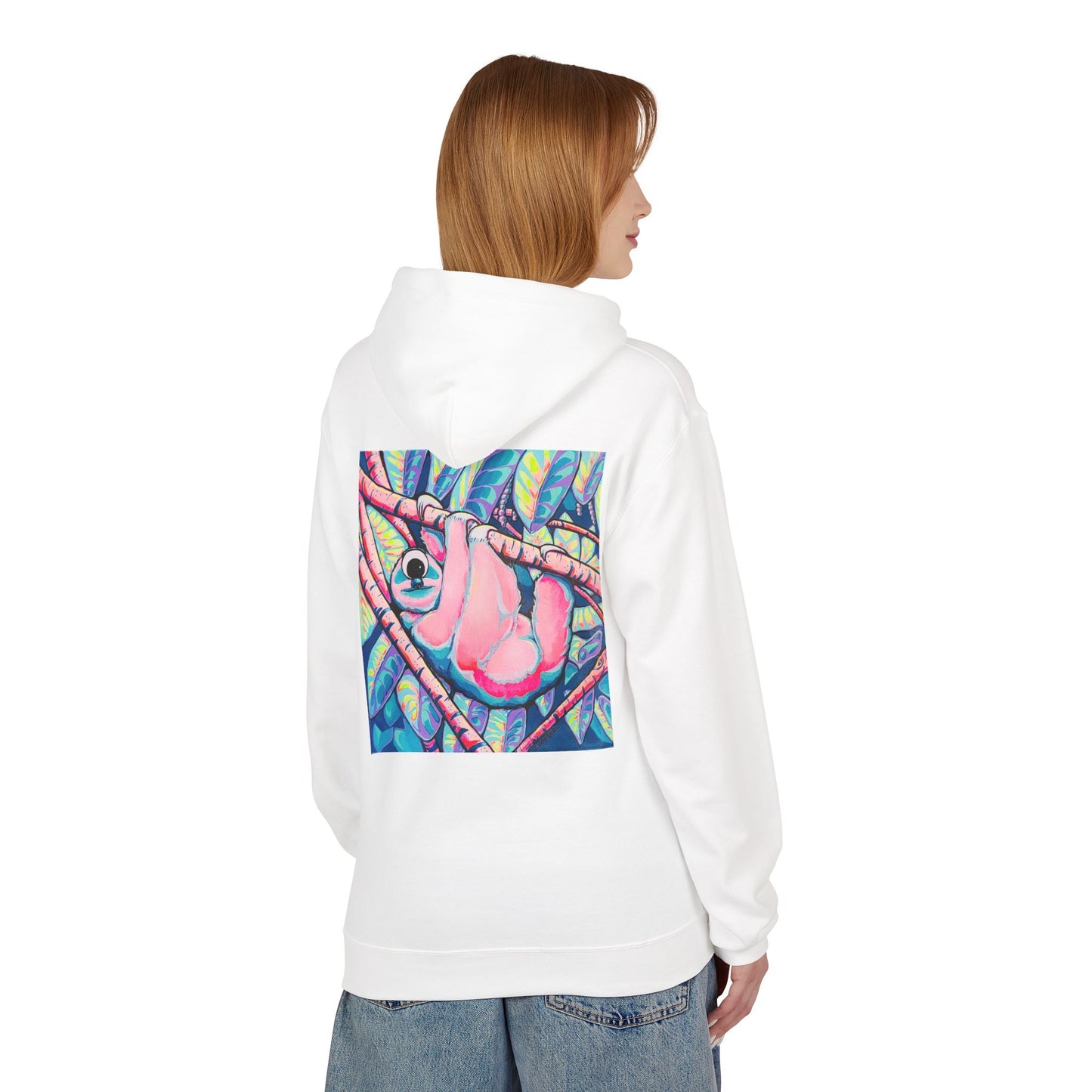 Unisex Cyclops Sloth Soft Hoodie