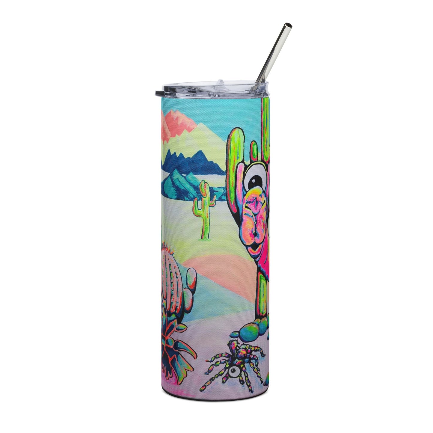 Cyclops Camel Stainless Steel Tumbler, 20oz | Fun Travel Mug, Eco-Friendly