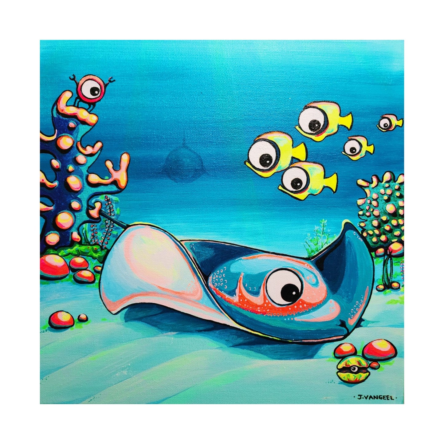 Cyclops Stingray Giclée Art Poster