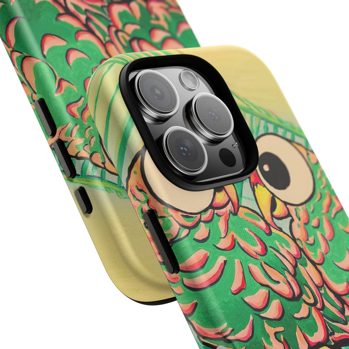 Chatty Cyclops Parrots Tough Phone Case
