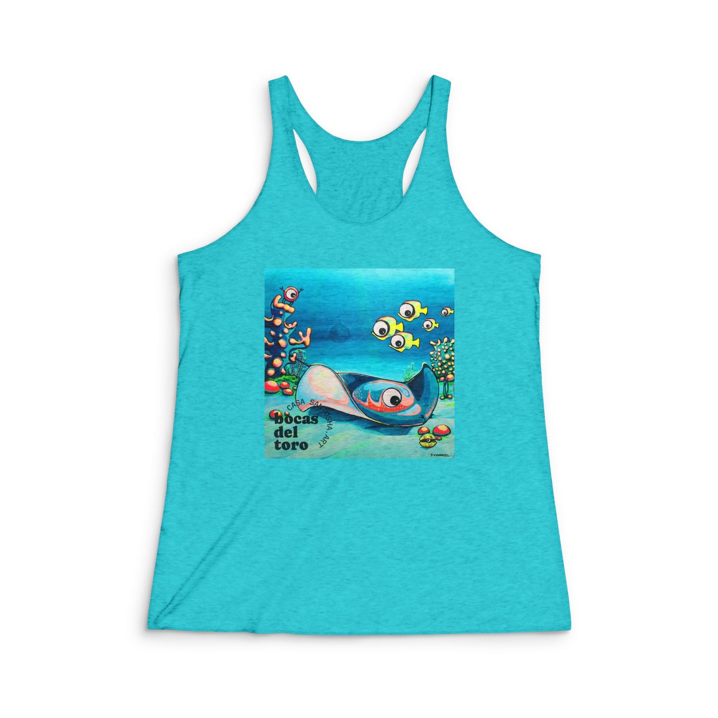 Women's Cyclops Stingray Graphic Racerback Tank