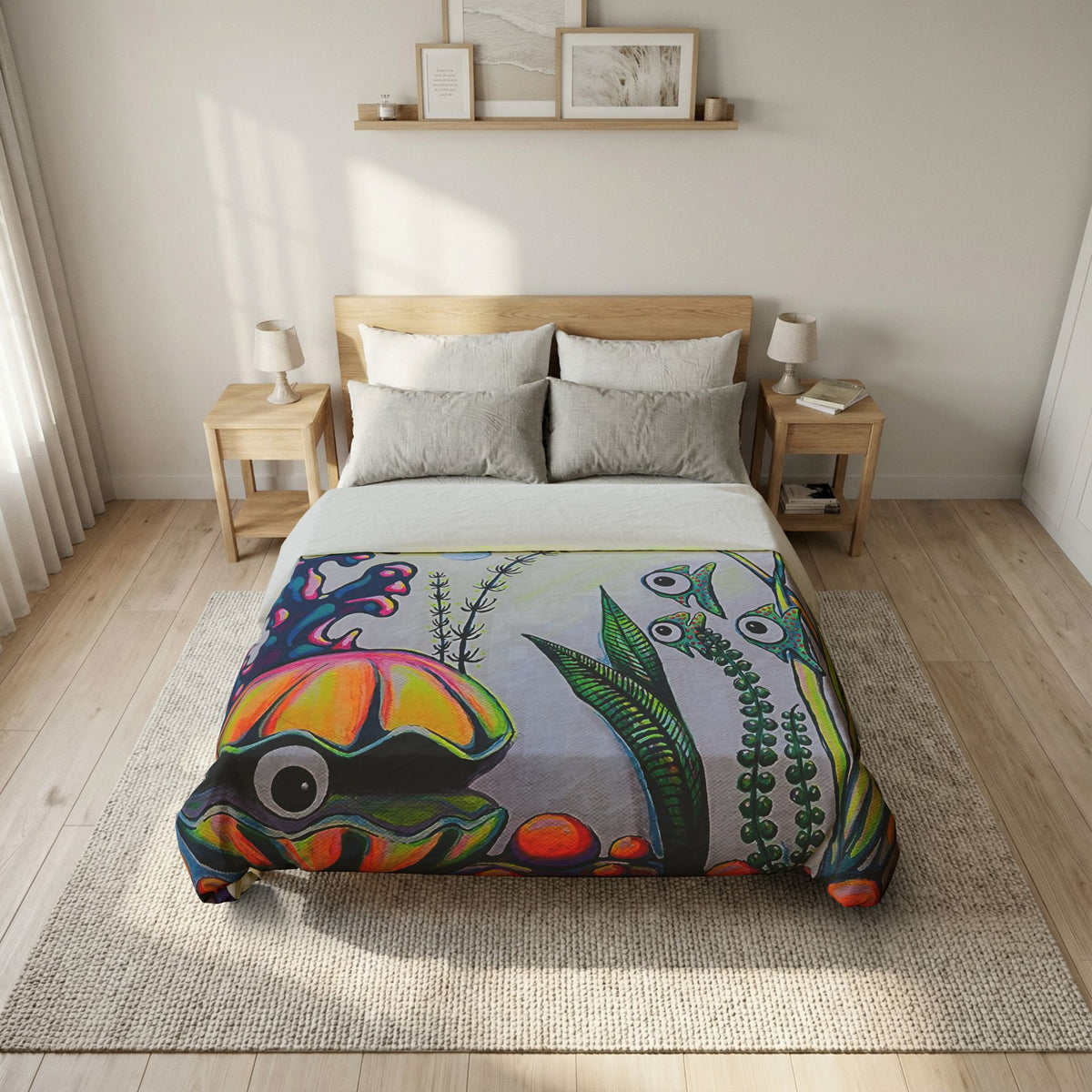 Cyclops Clam Duvet Cover