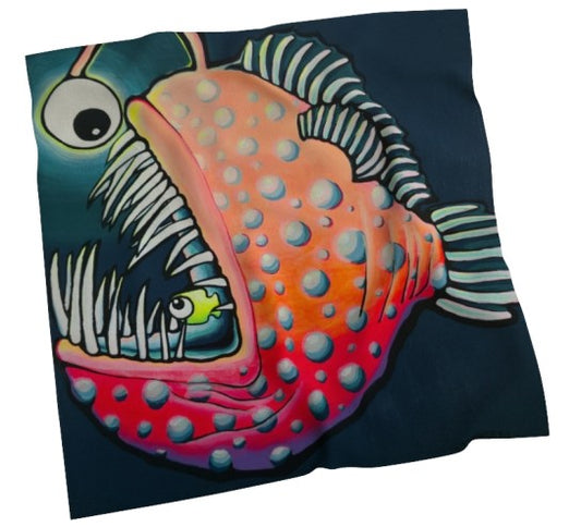 Cyclops Anglerfish Origami Tote