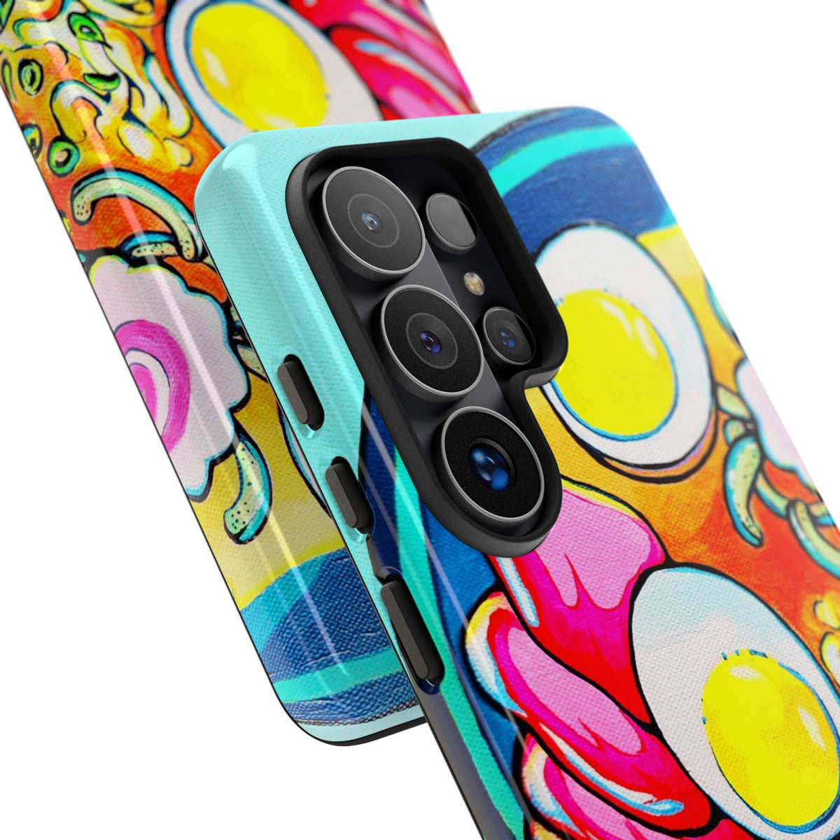 Coque de téléphone résistante Neon Ramen