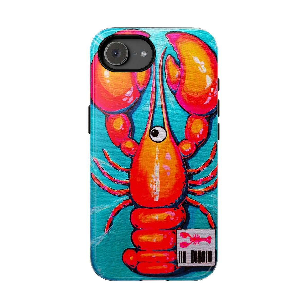 Neon Lobster Tough Phone Case