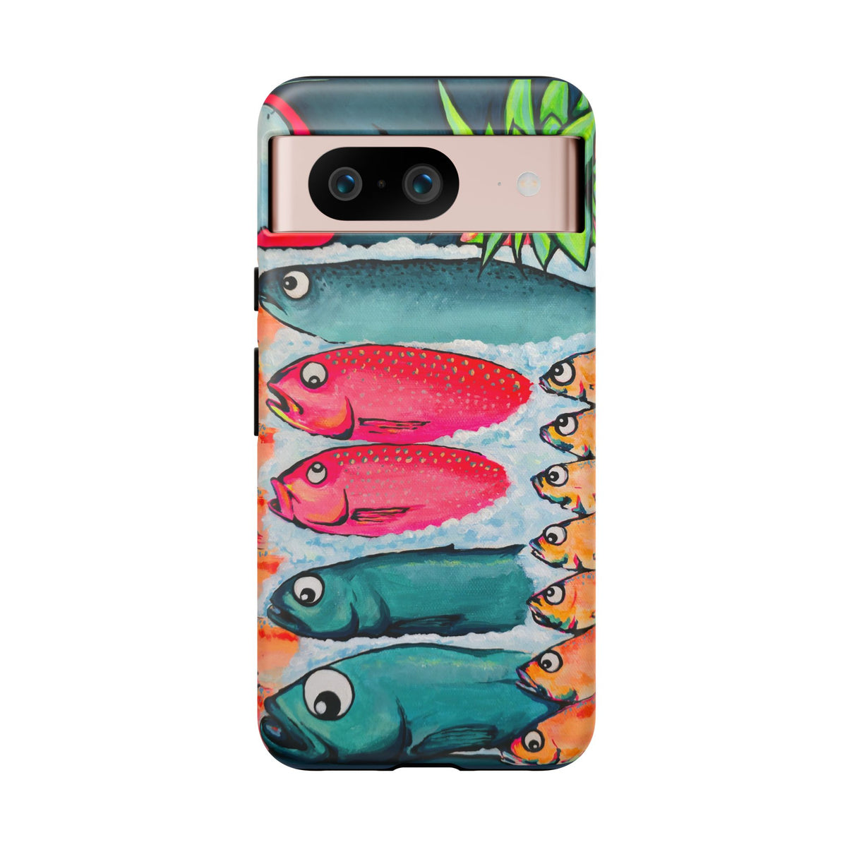 Neon Cabo Fish Market Tough Phone Case