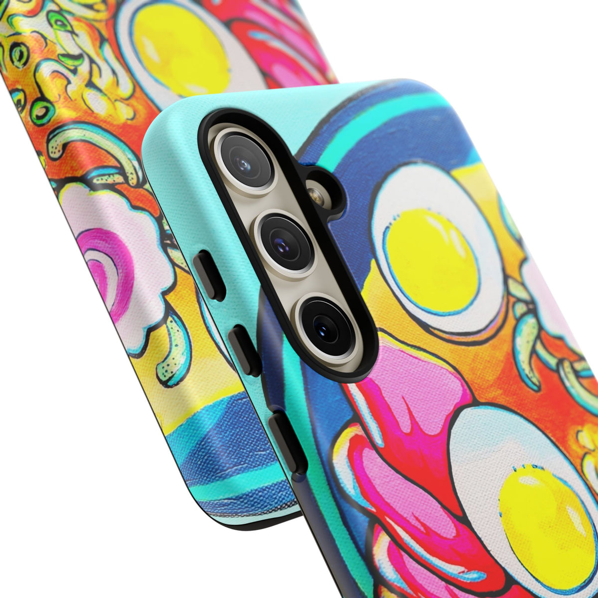 Coque de téléphone résistante Neon Ramen