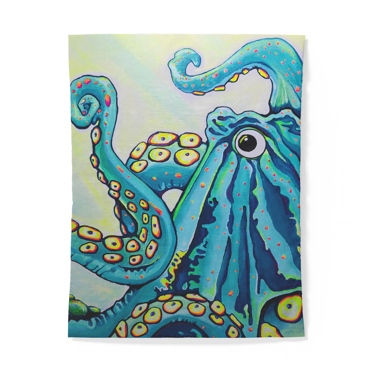 Cyclops Octopus Duvet Cover