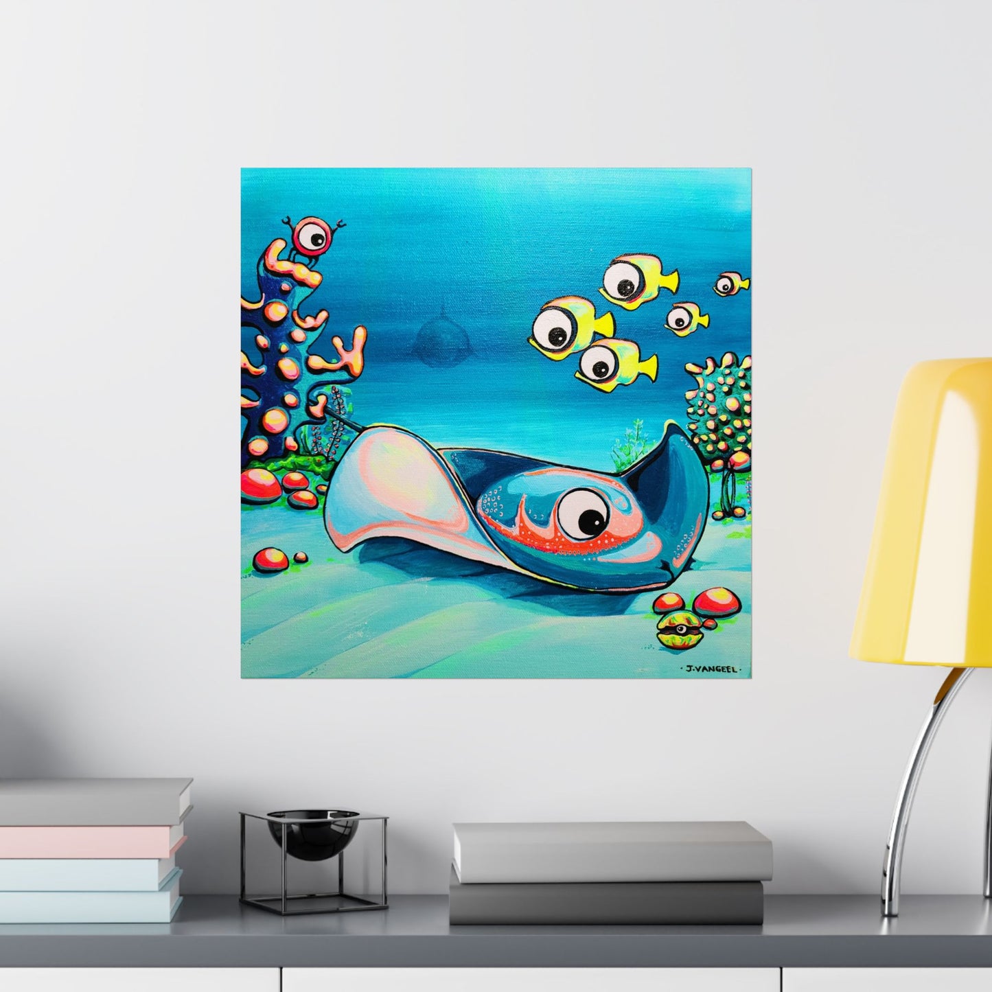 Cyclops Stingray Giclée Art Poster