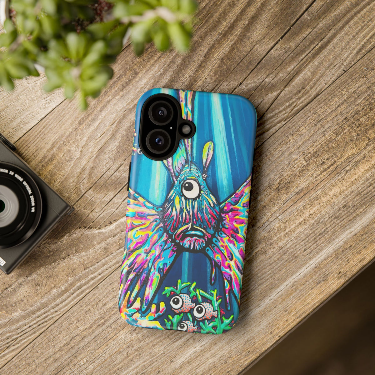 Cyclops Lionfish Tough Phone Case