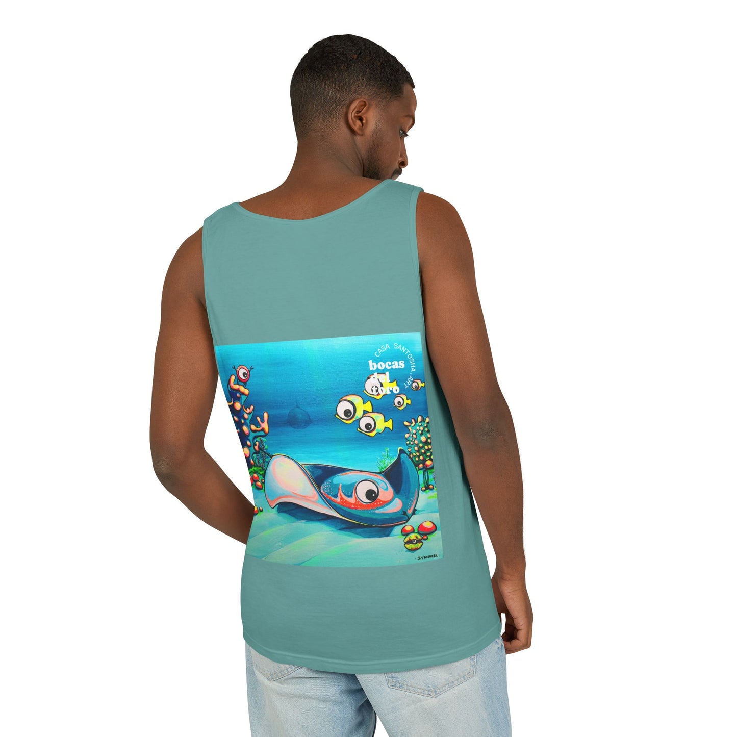 Unisex Cyclops Stingray Tank Top - Perfect for Summer Vibes
