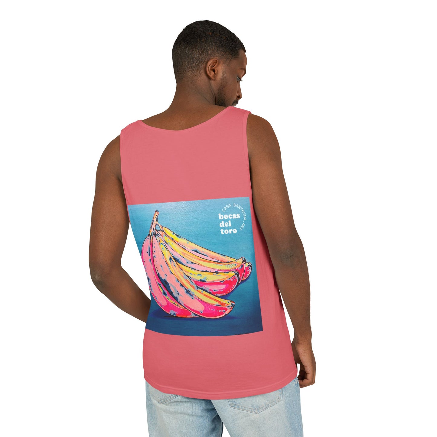 Unisex Neon Banana Tank Top - Perfect for Summer Vibes