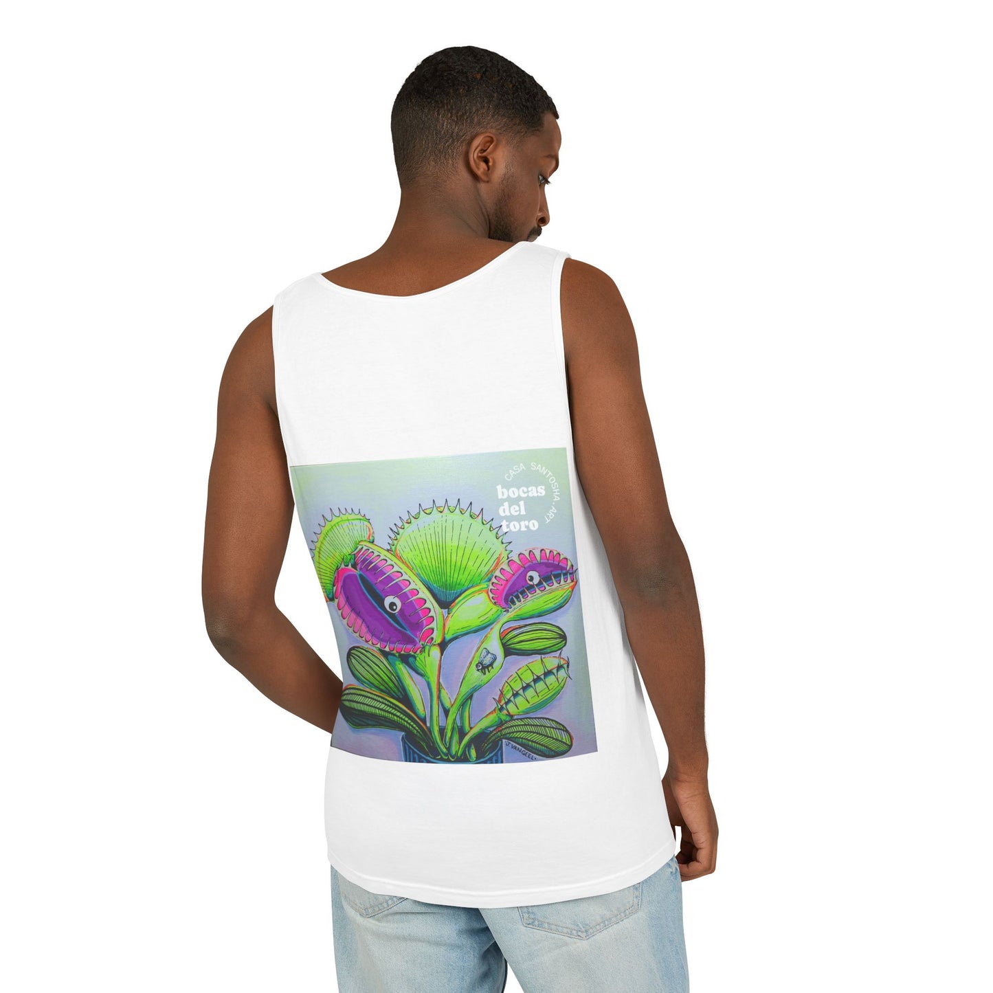 Unisex Cyclops Venus Fly Trap Tank Top - Perfect for Summer Vibes