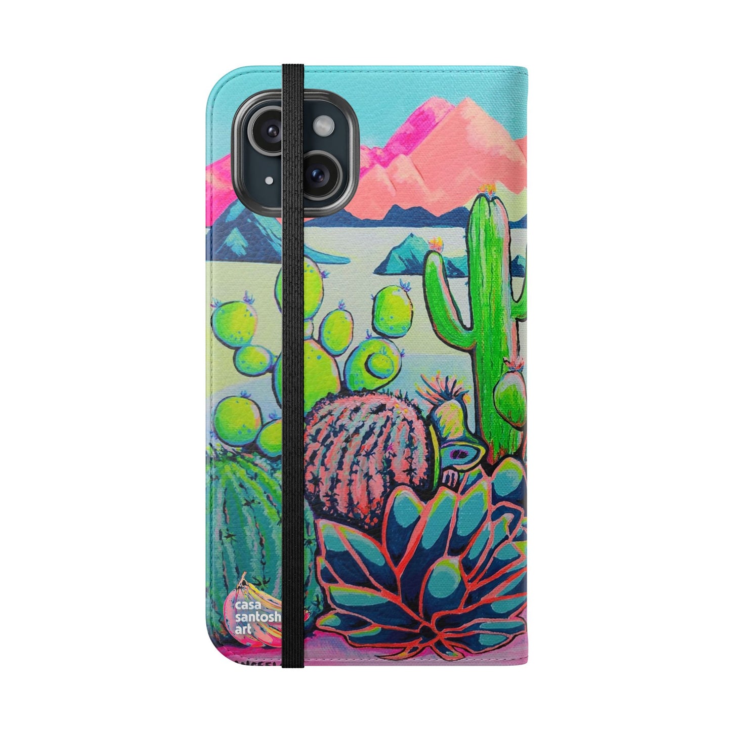 Cyclops Camel Flip Phone Case – Wallet Cover with Card Slots