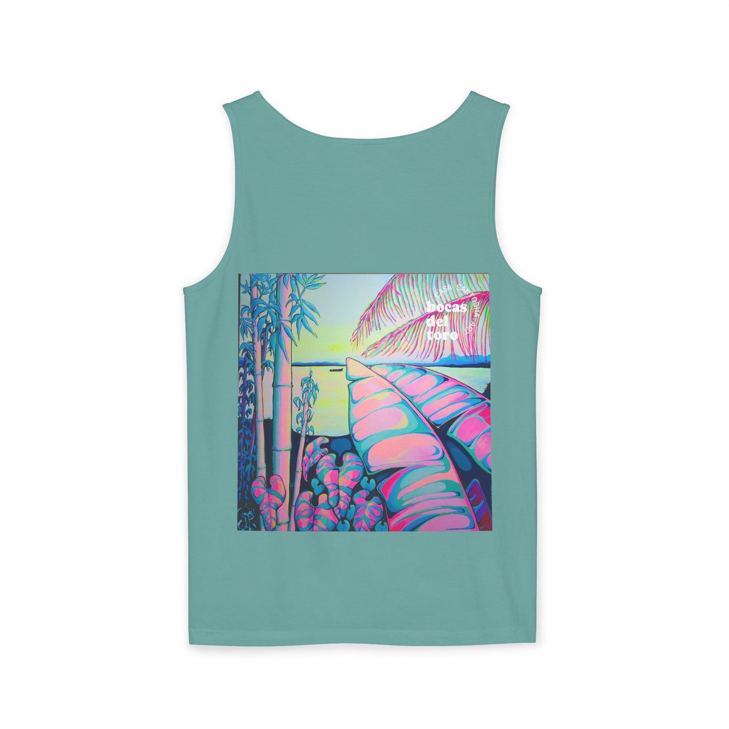 Unisex Serenity Bocas Tank Top - Perfect for Summer Vibes