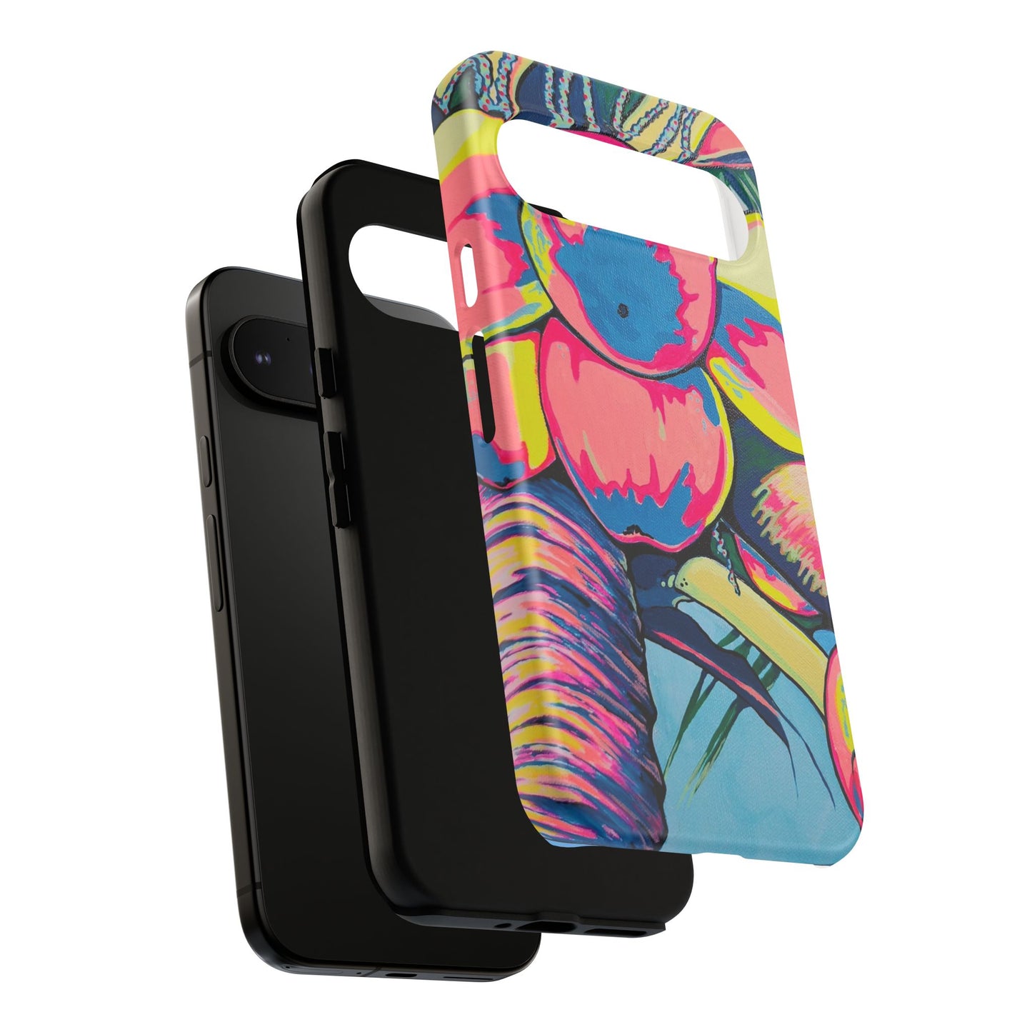 Neon Coconuts Tough Phone Case