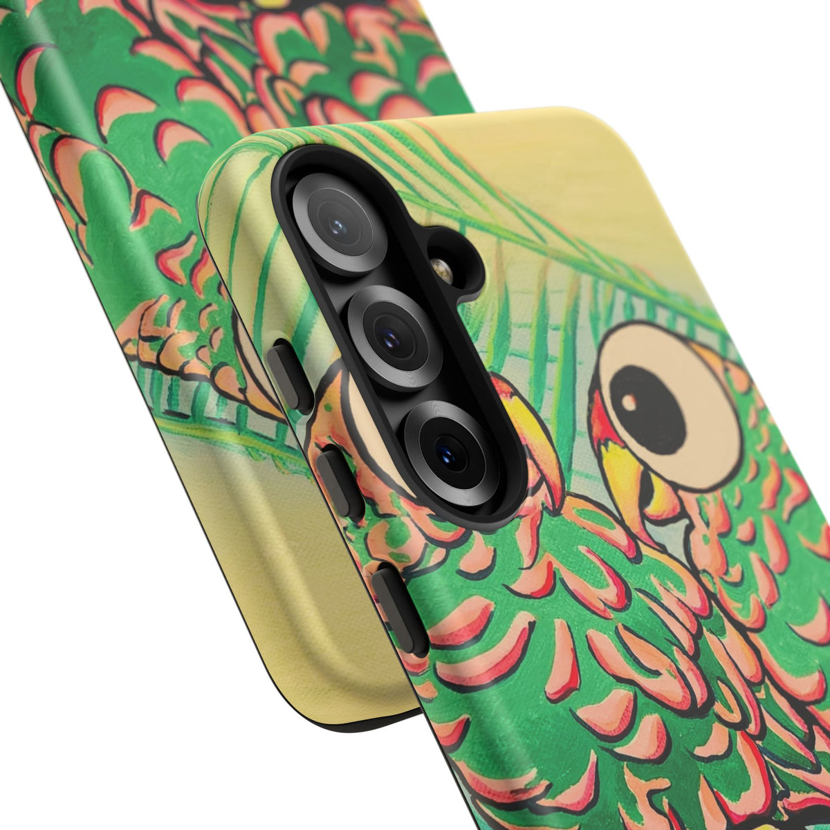 Chatty Cyclops Parrots Tough Phone Case