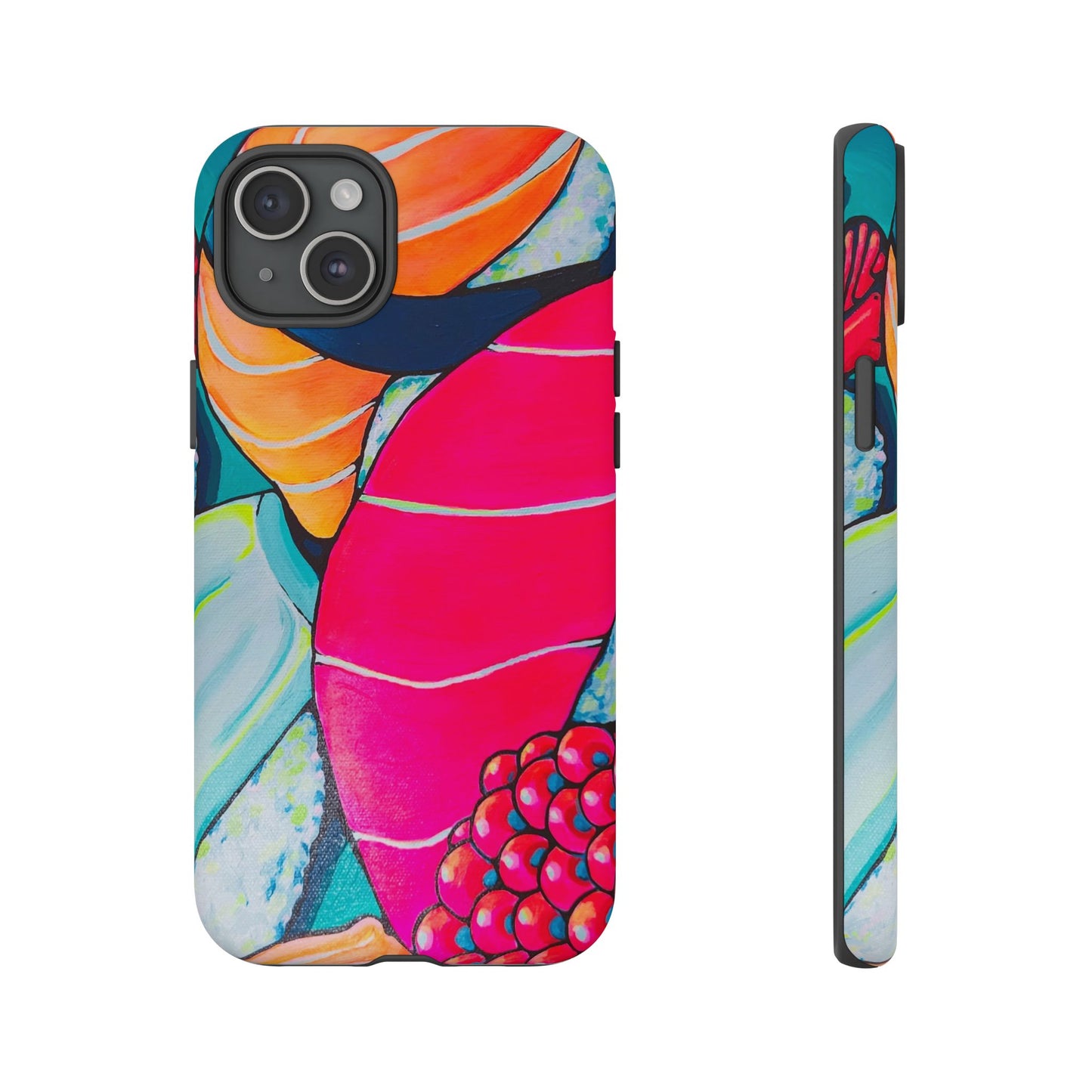 Neon Sushi Tough Phone Case