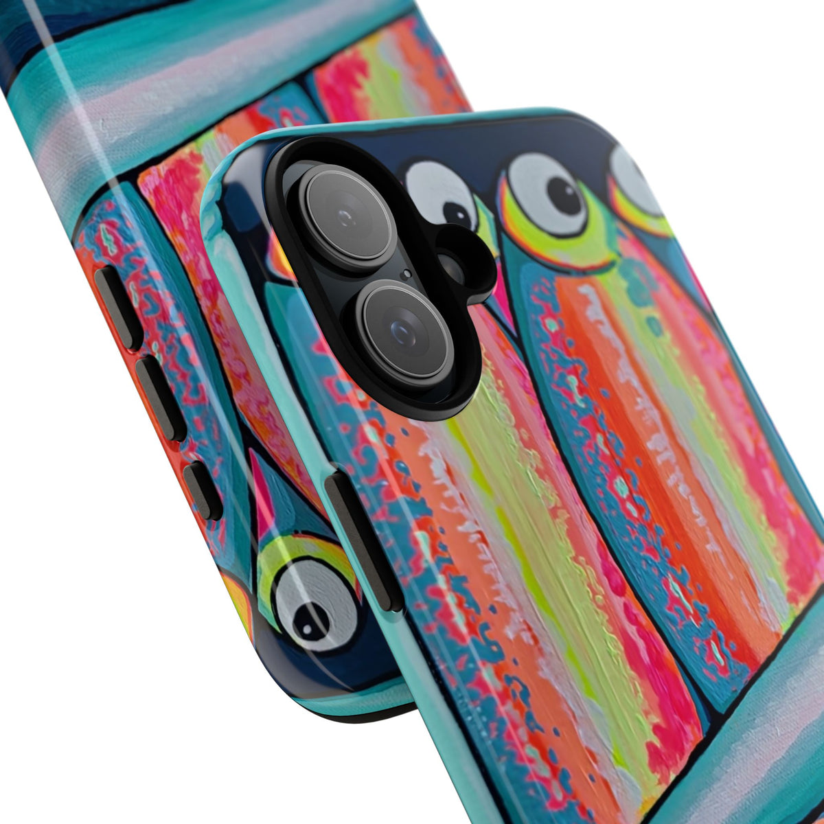 Neon Sardines Tough Phone Case