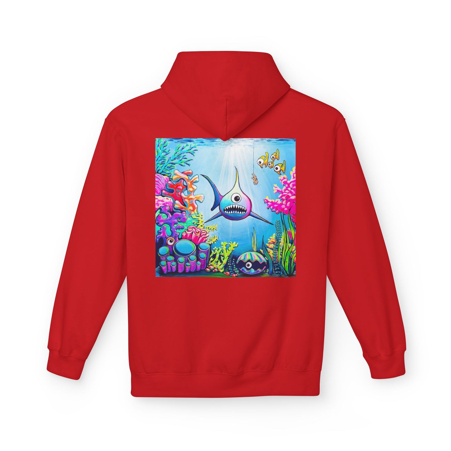 Unisex Cyclops Shark Soft Hoodie