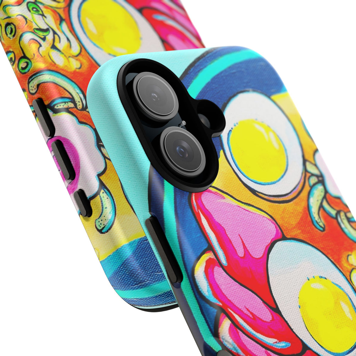 Coque de téléphone résistante Neon Ramen