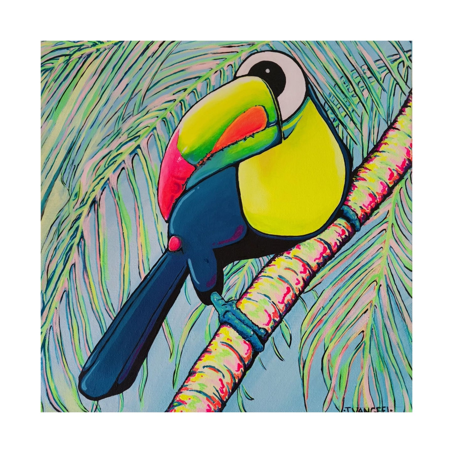 Cyclops Toucan Giclée Art Poster