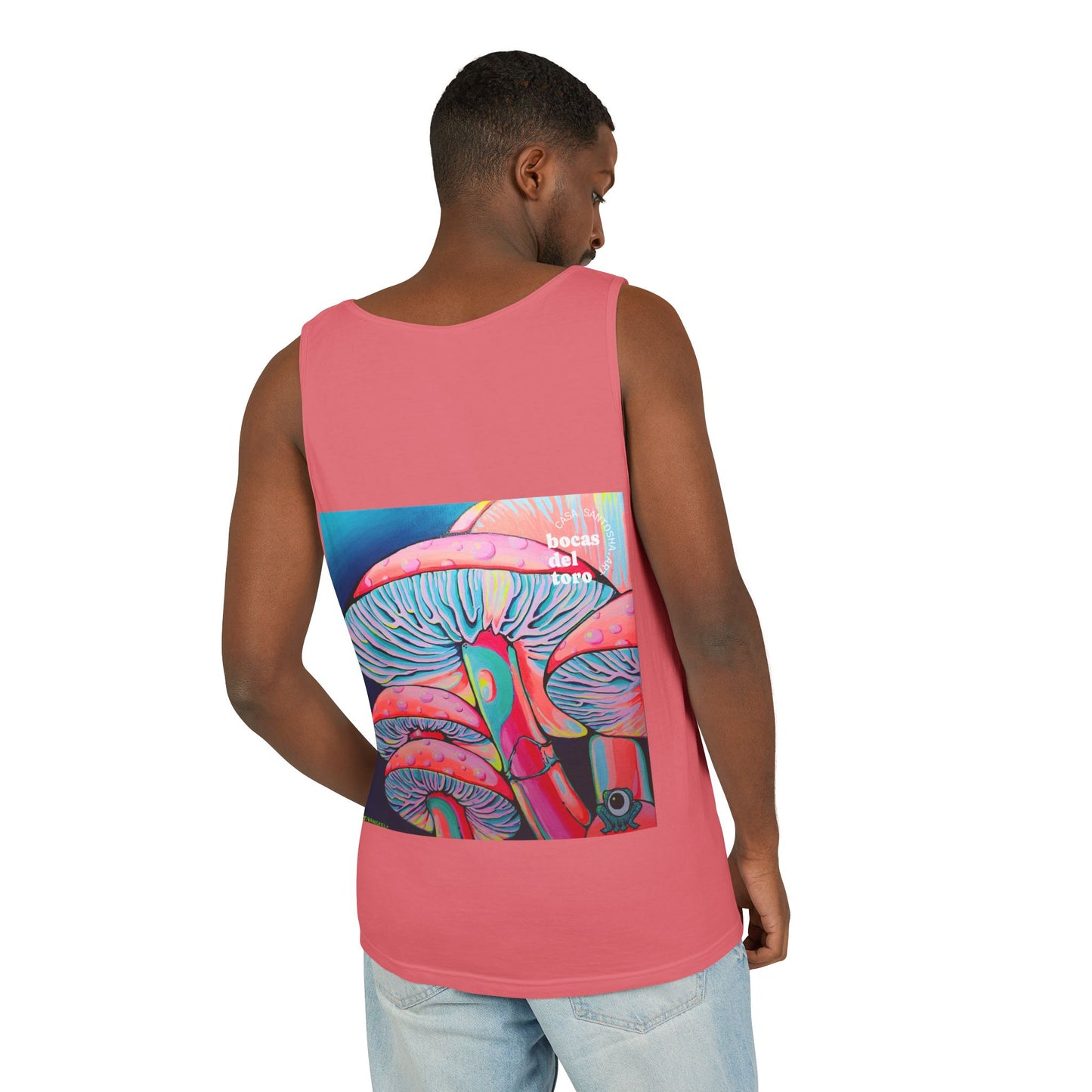 Unisex Trippy Mushrooms Tank Top - Perfect for Summer Vibes