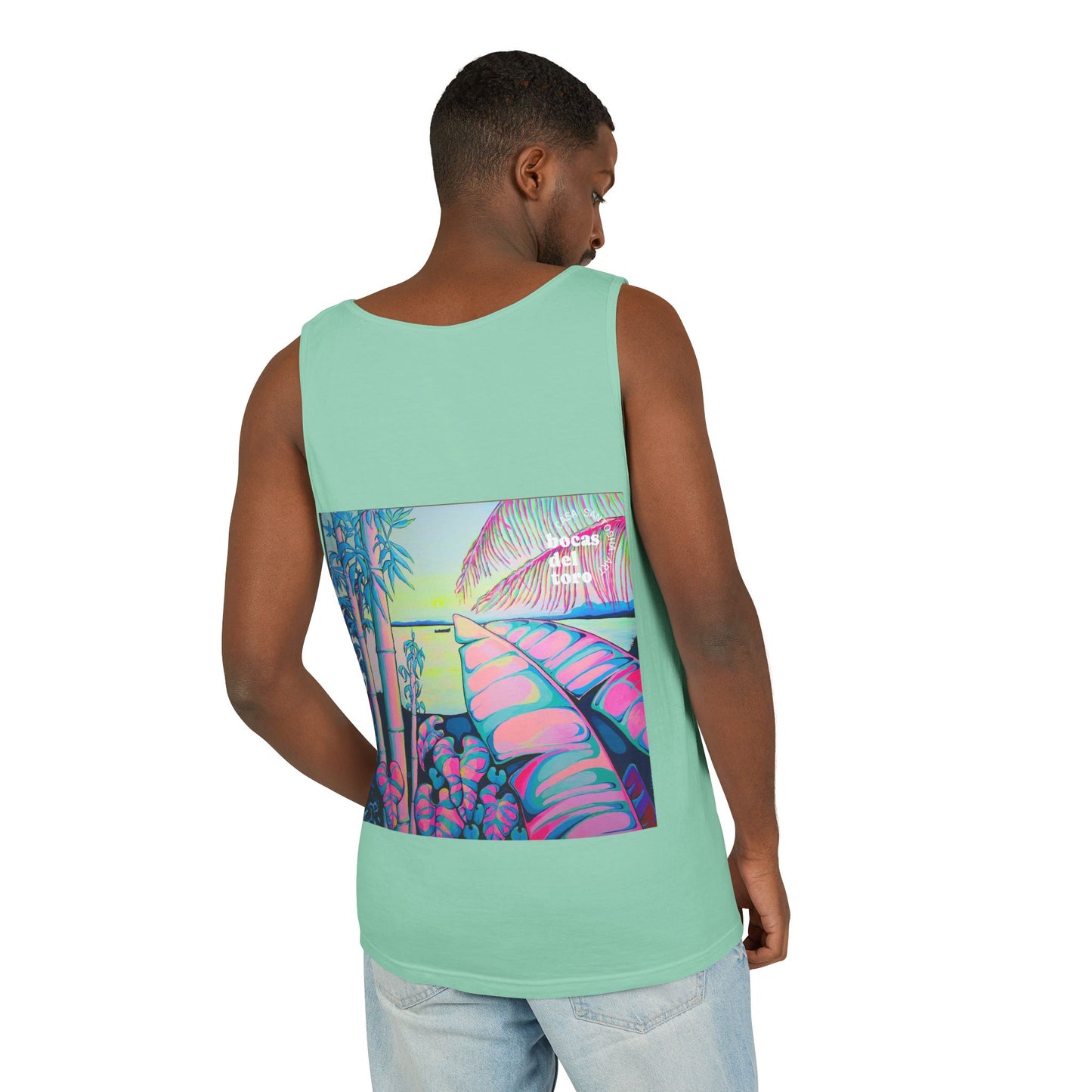 Unisex Serenity Bocas Tank Top - Perfect for Summer Vibes
