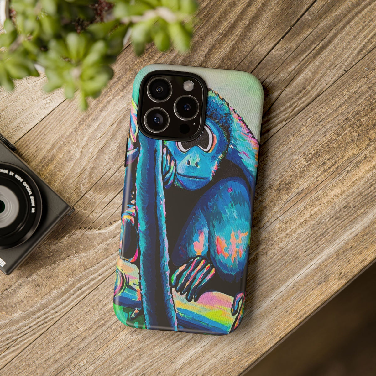 Cyclops Monkey Tough Phone Case