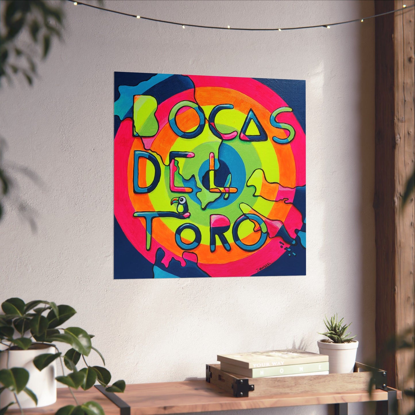 Bocas Del Toro Islands Giclée Art Poster