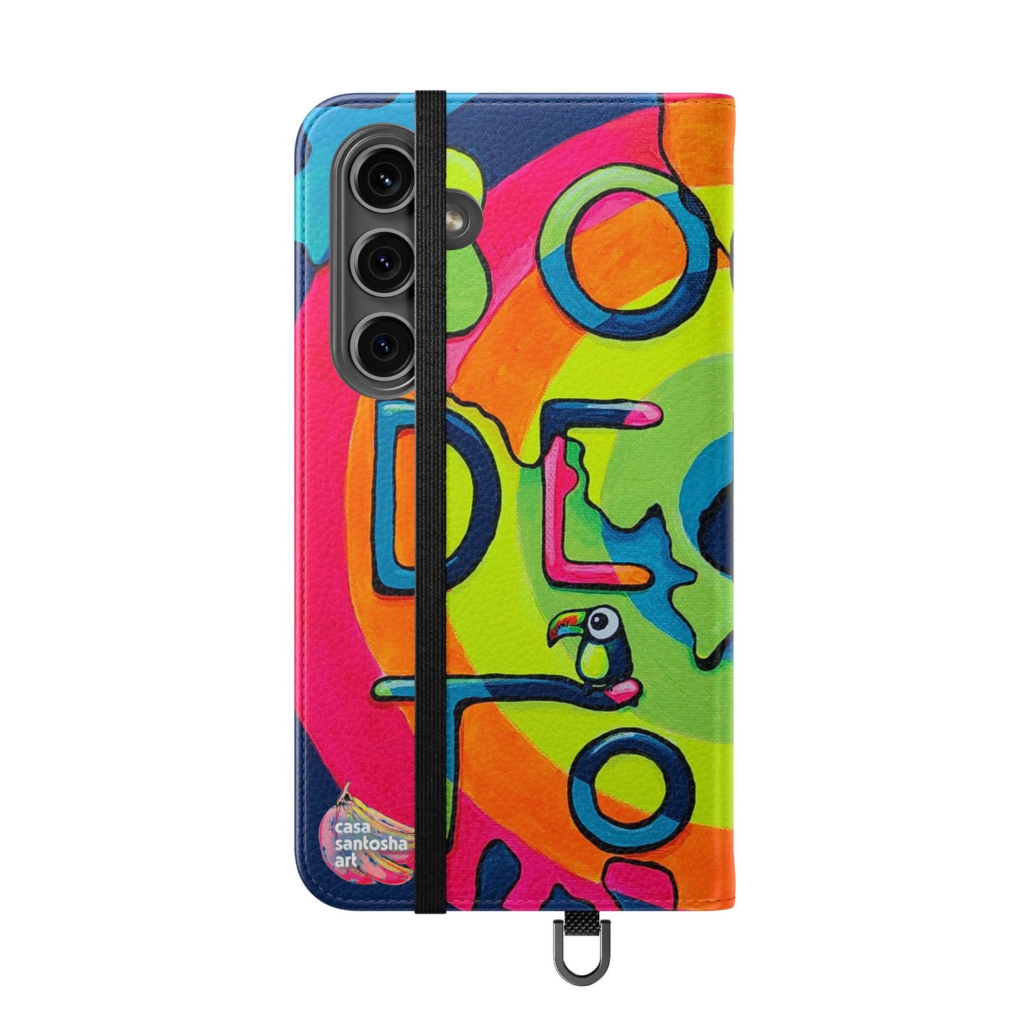 Bocas Del Toro Islands Flip Phone Case – Wallet Cover with Card Slots