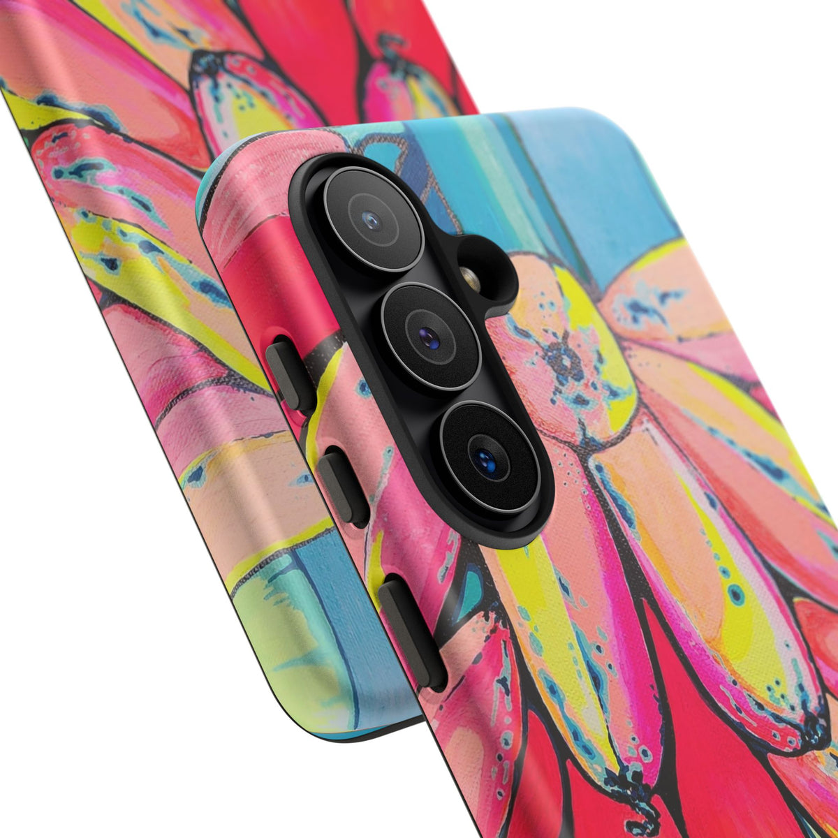 Neon Primitivo Bananas Tough Phone Case