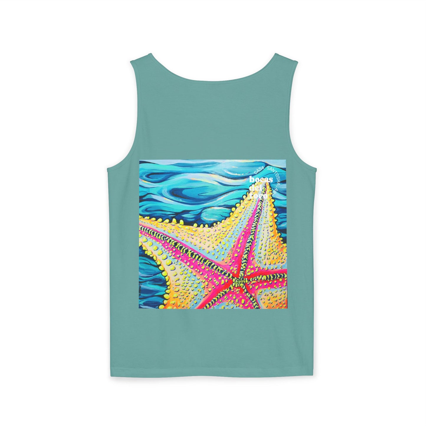 Unisex Starfish Beach Bocas Tank Top - Perfect for Summer Vibes
