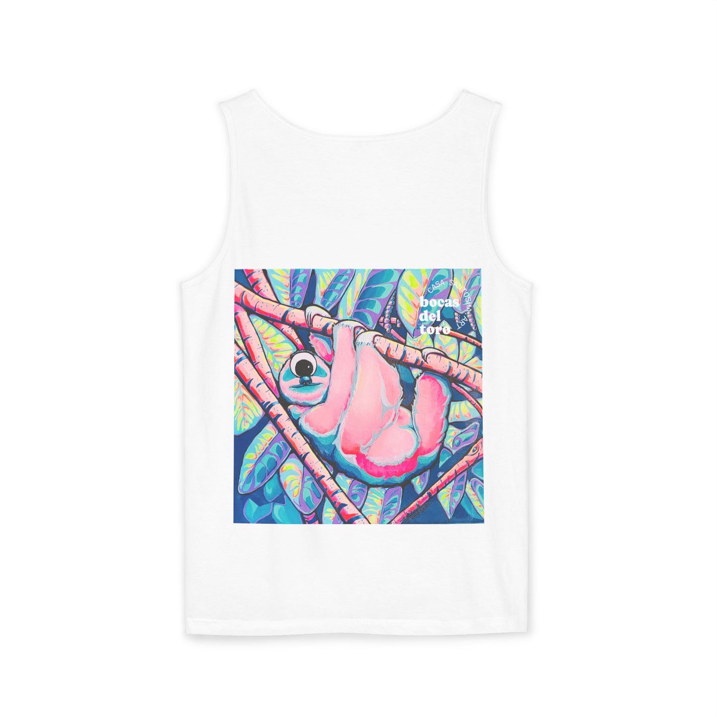 Unisex Cyclops Sloth Tank Top - Perfect for Summer Vibes